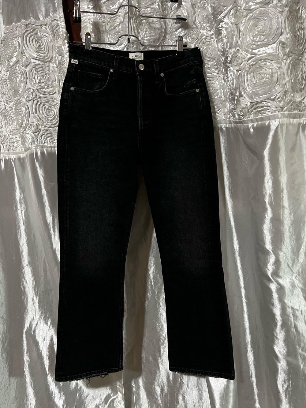 Citizens Of Humanity Black Straight-Leg Women's Jeans